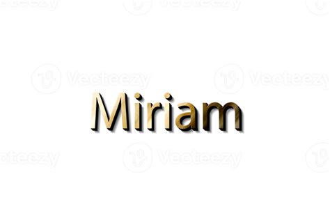 miriam real name